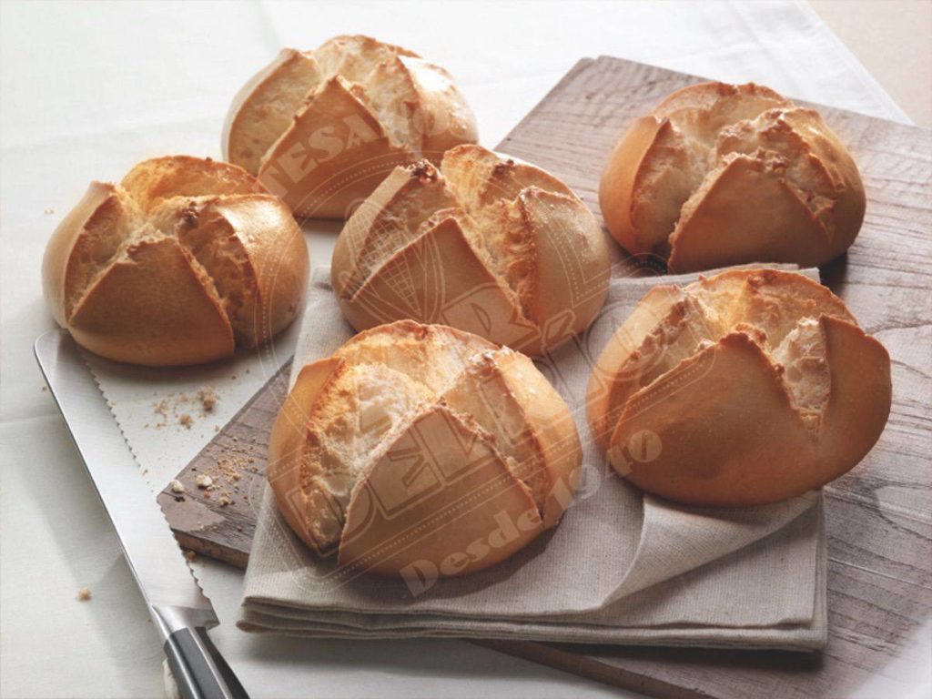 Bollo 60 gr sin gluten caja 30 uds