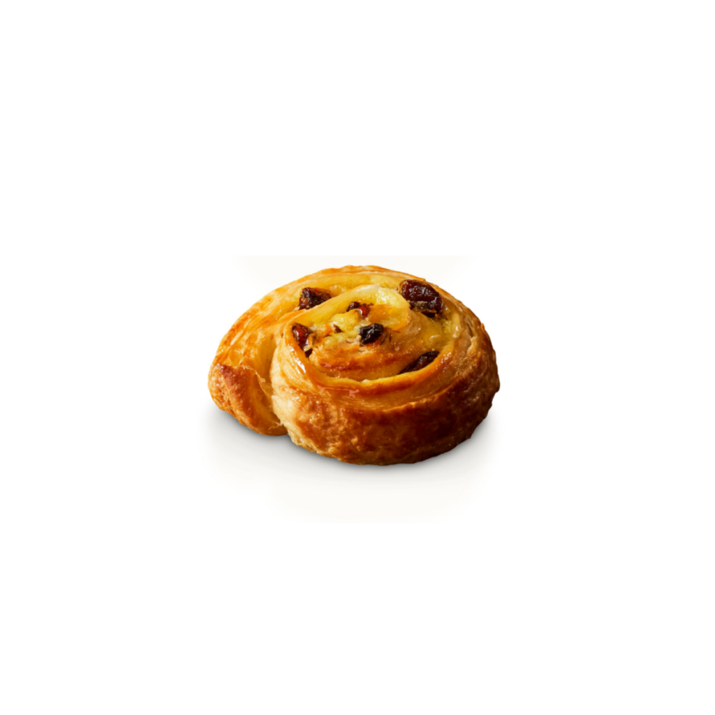 Mini caracola con pasas 35 gr
