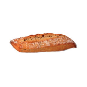 Pan de punta natural 40 grs